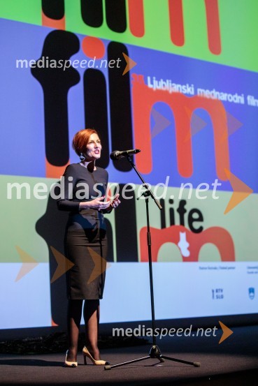 dr. Asta Vrečko, ministrica za kulturoOdprtje 35. Ljubljanskega mednarodnega filmskega festivala Liffe