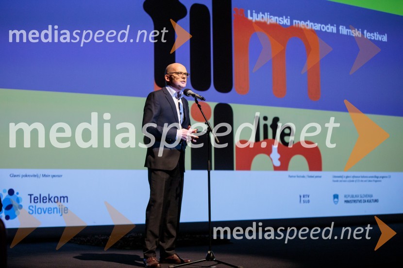  Simon Popek, programski direktor, festival LIFFeOdprtje 35. Ljubljanskega mednarodnega filmskega festivala Liffe