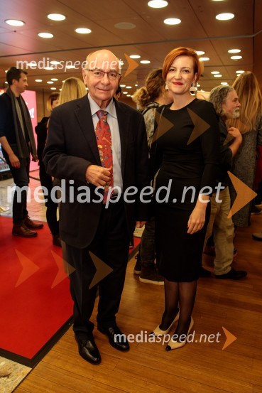  Mitja Rotovnik, nekdanji direktor Cankarjevega doma; dr. Asta Vrečko, ministrica za kulturoOdprtje 35. Ljubljanskega mednarodnega filmskega festivala Liffe