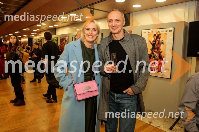  Irena Pavčič, direktorica, IPPR;  Matjaž PavčičOdprtje 35. Ljubljanskega mednarodnega filmskega festivala Liffe