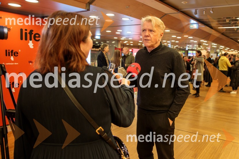  Teja Pelko, novinarka;  Branko Završan, igralecOdprtje 35. Ljubljanskega mednarodnega filmskega festivala Liffe