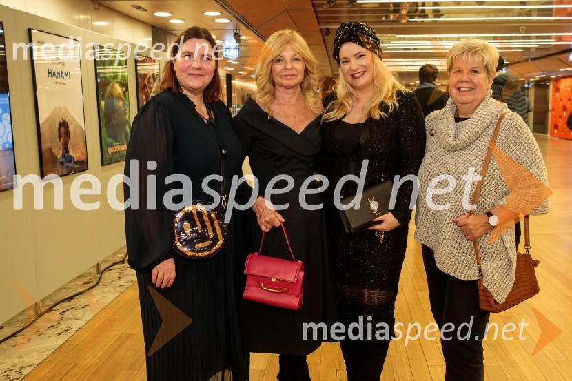  Teja Pelko, novinarka;  Darja Kuhar Kotnik, soustanoviteljica in podpredsednica Društva za zdravje naroda;  Danica Lovenjak, novinarka, voditeljica;  Irena  Butoln, germanistkaOdprtje 35. Ljubljanskega mednarodnega filmskega festivala Liffe