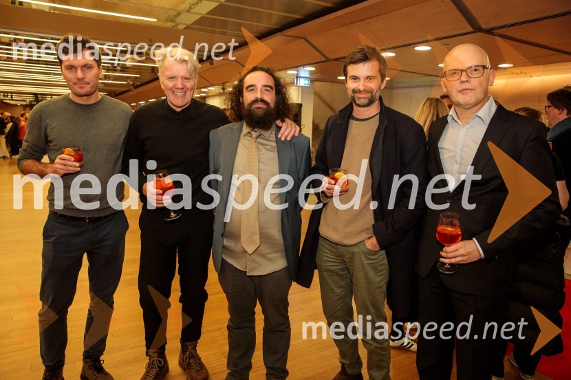  ... ;  Branko Završan, igralec;   Jure Novak, generalni direktor, Cankarjev dom;  ... ;  Simon Popek, programski direktor, festival LIFFeOdprtje 35. Ljubljanskega mednarodnega filmskega festivala Liffe