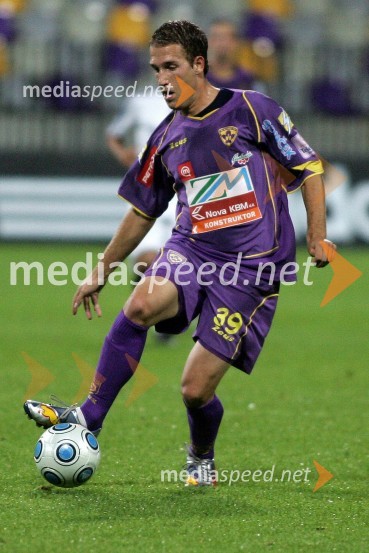 Timotej Dodlek, nogometaš NK MariborNogometna tekma, Superpokal 2009, NK Maribor:NK Interblock