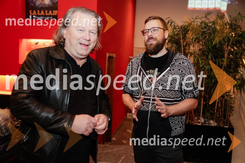  Tomaž Žontar, vodja razvoja storitev in inovacij, Europlakat d.o.o.;  Kristijan Krajnčan, glasbenikŽigan Krajnčan navdušil z orkestrom Big Band RTV Slovenija