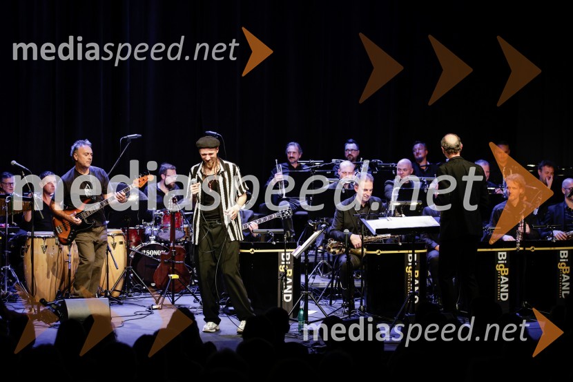  Jani Hace, glasbenik, Siddharta;  Žigan Krajnčan, igralec, plesalec, koreografŽigan Krajnčan navdušil z orkestrom Big Band RTV Slovenija