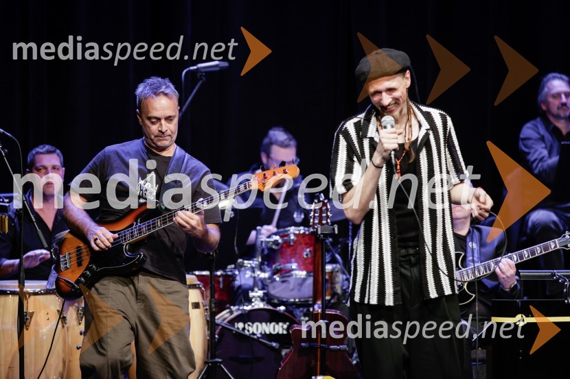  Jani Hace, glasbenik, Siddharta;  Žigan Krajnčan, igralec, plesalec, koreografŽigan Krajnčan navdušil z orkestrom Big Band RTV Slovenija