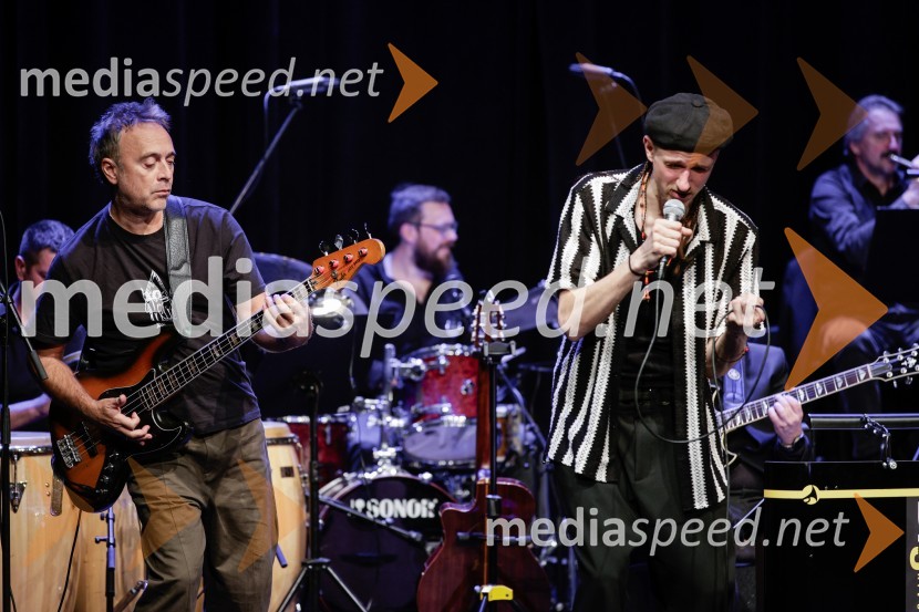  Jani Hace, glasbenik, Siddharta;  Žigan Krajnčan, igralec, plesalec, koreografŽigan Krajnčan navdušil z orkestrom Big Band RTV Slovenija