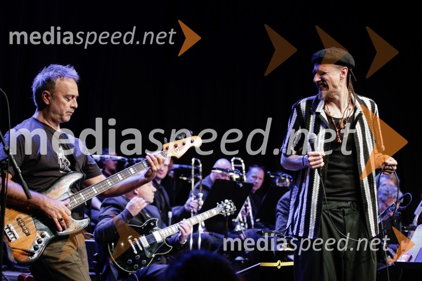  Jani Hace, glasbenik, Siddharta;  Žigan Krajnčan, igralec, plesalec, koreografŽigan Krajnčan navdušil z orkestrom Big Band RTV Slovenija