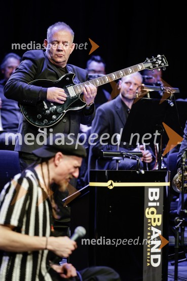  Primož Grašič, kitaristŽigan Krajnčan navdušil z orkestrom Big Band RTV Slovenija