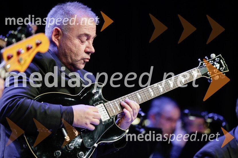  Primož Grašič, kitaristŽigan Krajnčan navdušil z orkestrom Big Band RTV Slovenija