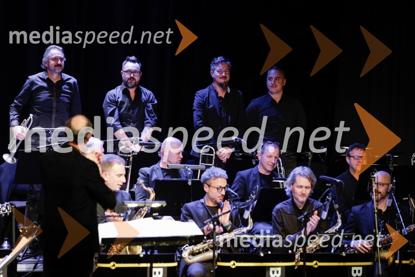 Žigan Krajnčan navdušil z orkestrom Big Band RTV Slovenija