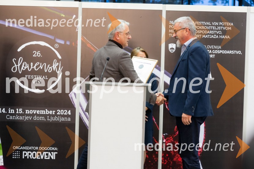  Matjaž Han, minister za gospodarstvo, turizem in šport;  ... 26. Slovenski festival vin