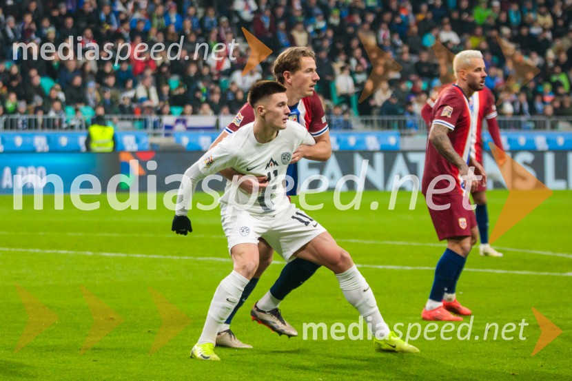 Slovenija - Norveška, Liga narodov nogomet