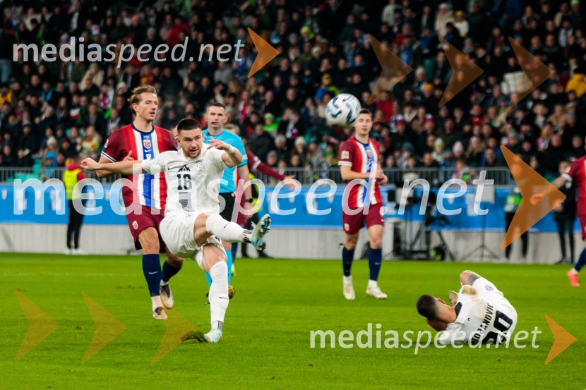 Slovenija - Norveška, Liga narodov nogomet