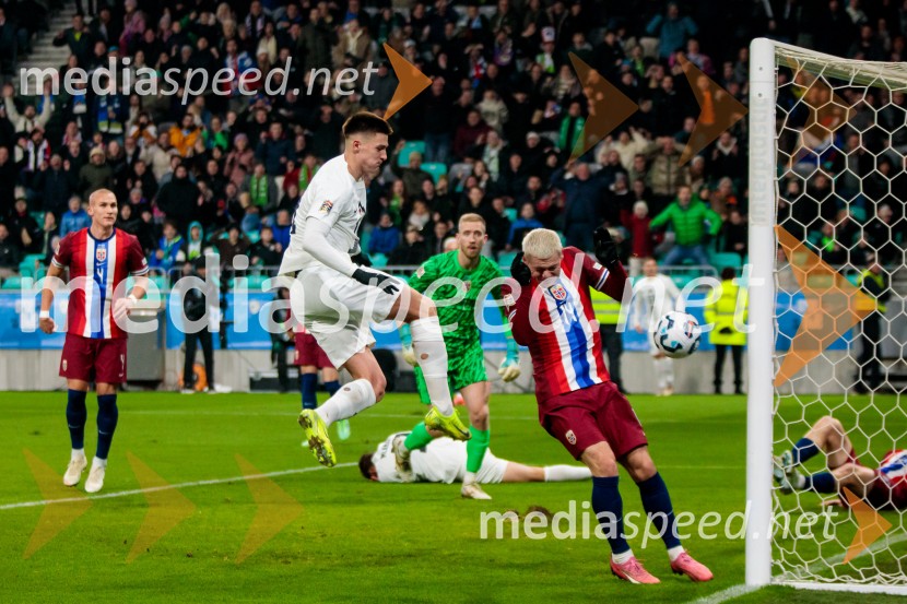 Slovenija - Norveška, Liga narodov nogomet