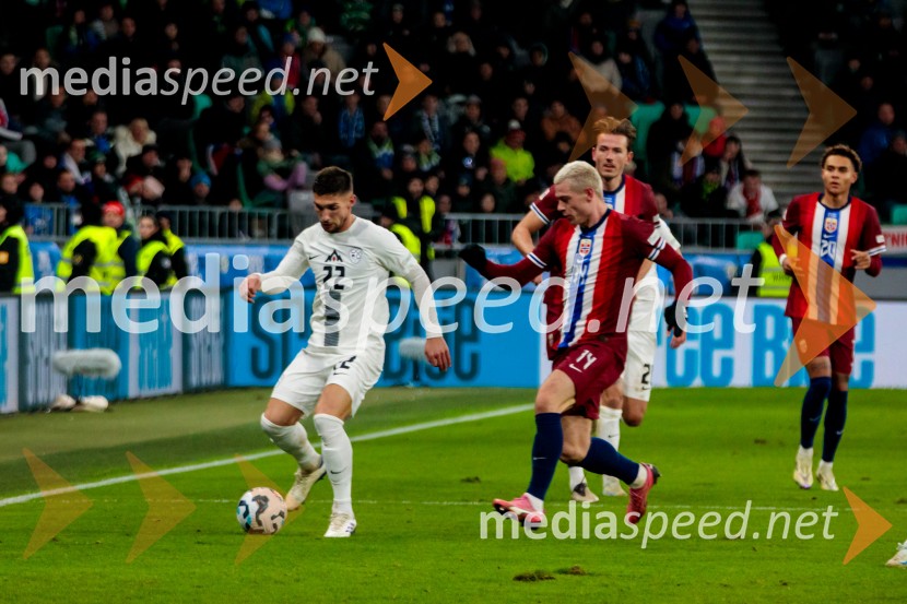 Slovenija - Norveška, Liga narodov nogomet