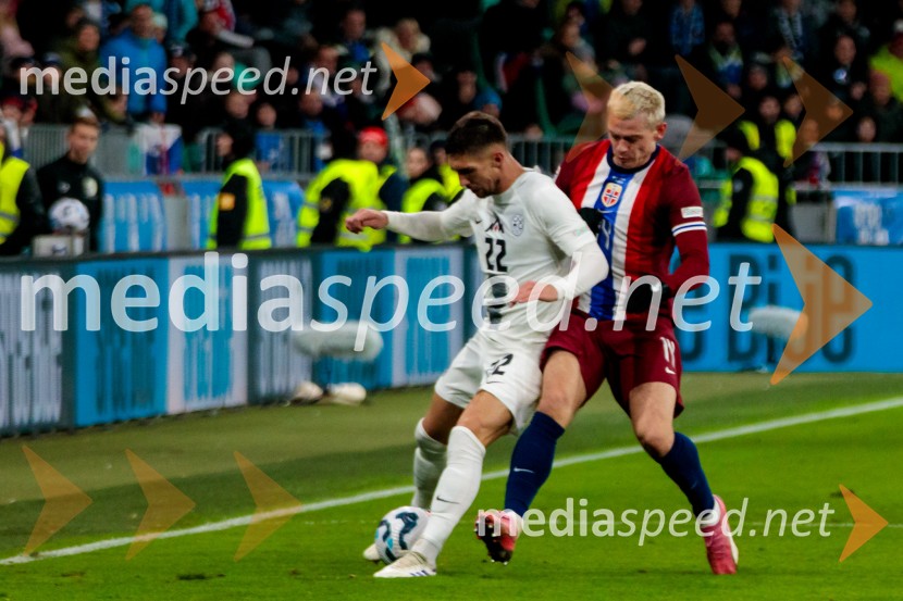 Slovenija - Norveška, Liga narodov nogomet