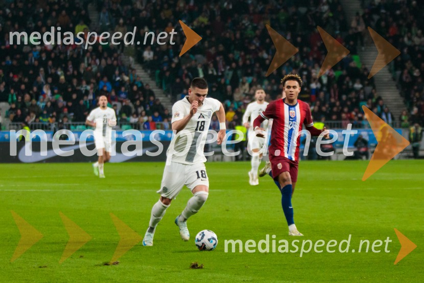 Slovenija - Norveška, Liga narodov nogomet