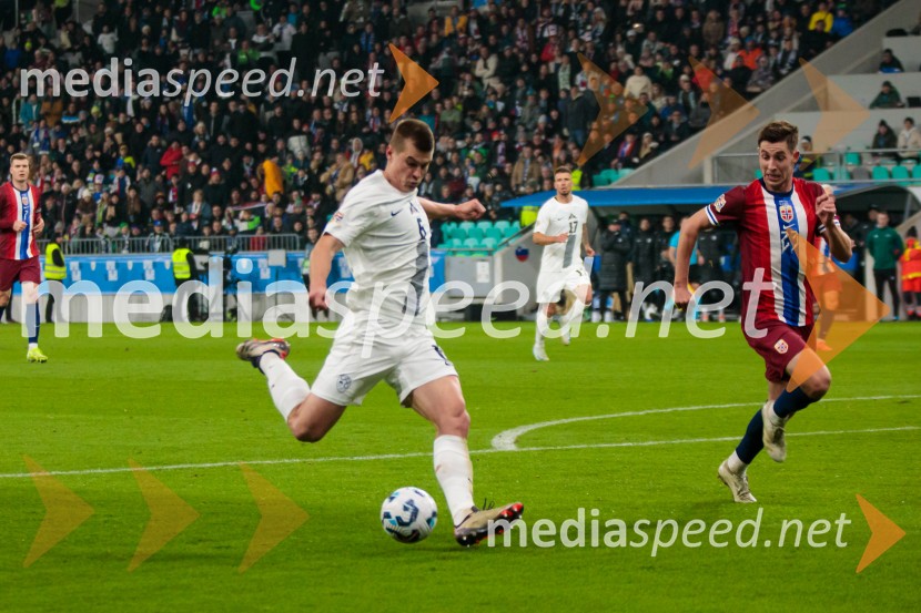 Slovenija - Norveška, Liga narodov nogomet