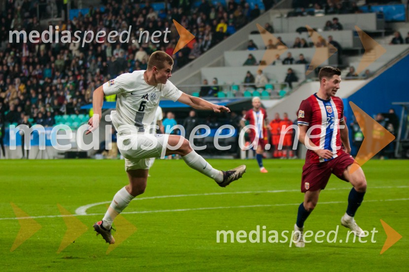 Slovenija - Norveška, Liga narodov nogomet