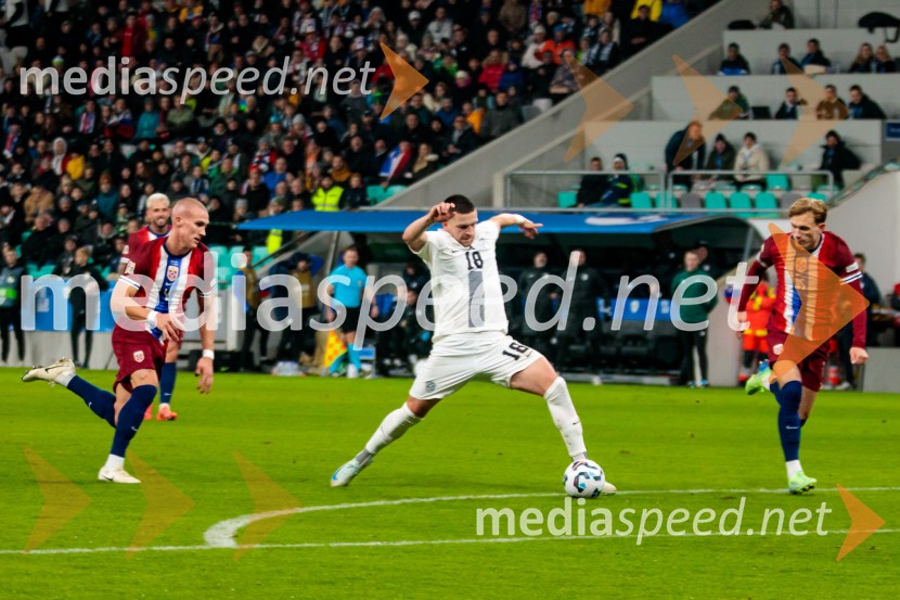 Slovenija - Norveška, Liga narodov nogomet