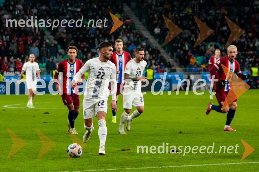 Slovenija - Norveška, Liga narodov nogomet