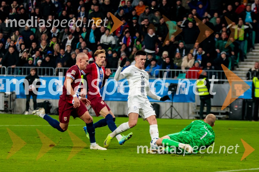 Slovenija - Norveška, Liga narodov nogomet