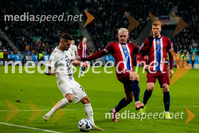 Slovenija - Norveška, Liga narodov nogomet