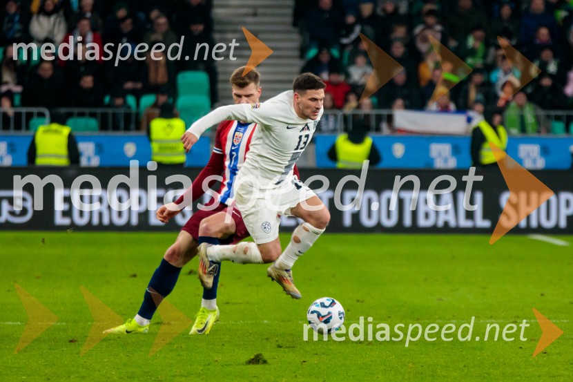 Slovenija - Norveška, Liga narodov nogomet