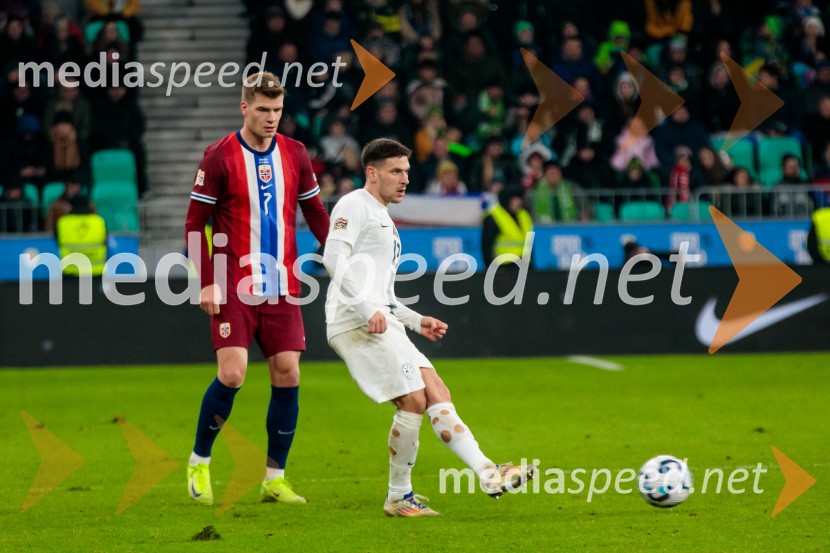 Slovenija - Norveška, Liga narodov nogomet