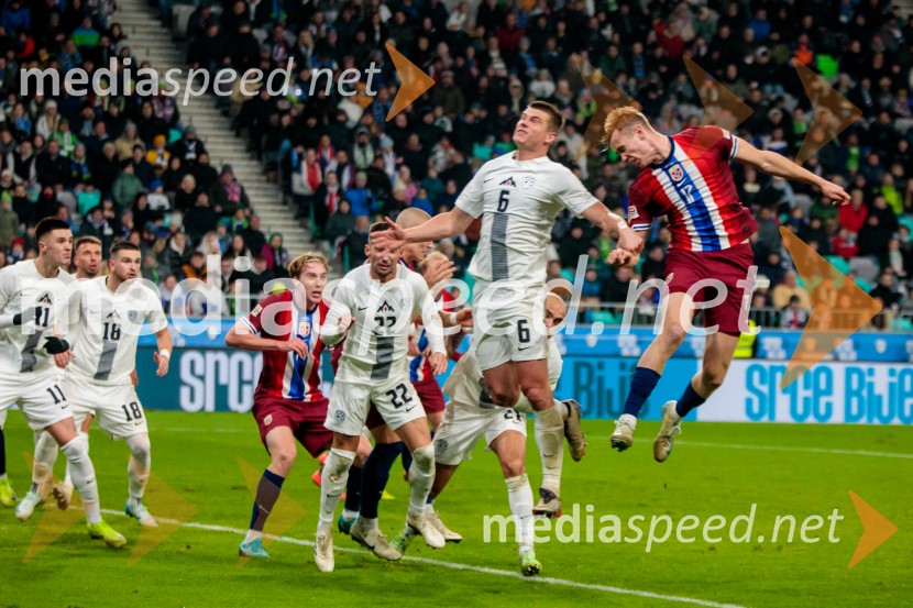 Slovenija - Norveška, Liga narodov nogomet