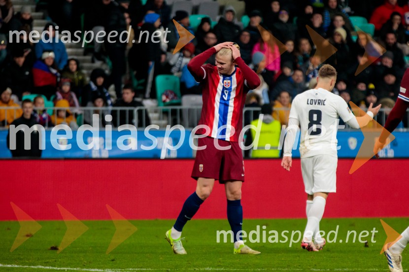 Slovenija - Norveška, Liga narodov nogomet