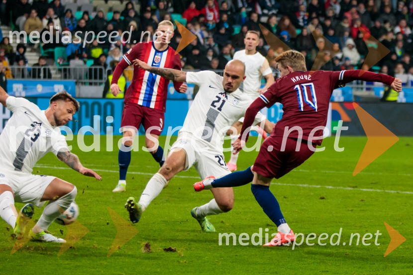 Slovenija - Norveška, Liga narodov nogomet