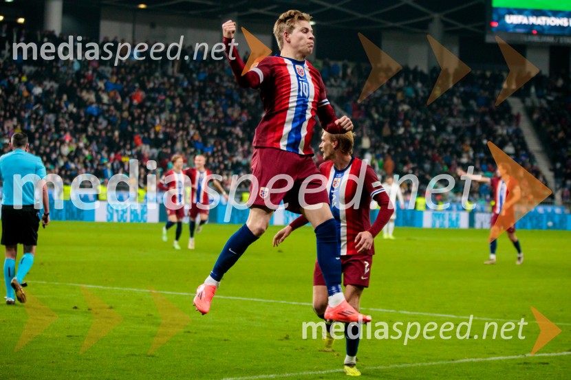 Slovenija - Norveška, Liga narodov nogomet