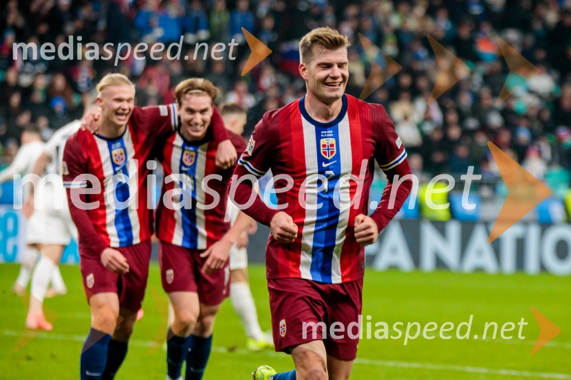 Slovenija - Norveška, Liga narodov nogomet