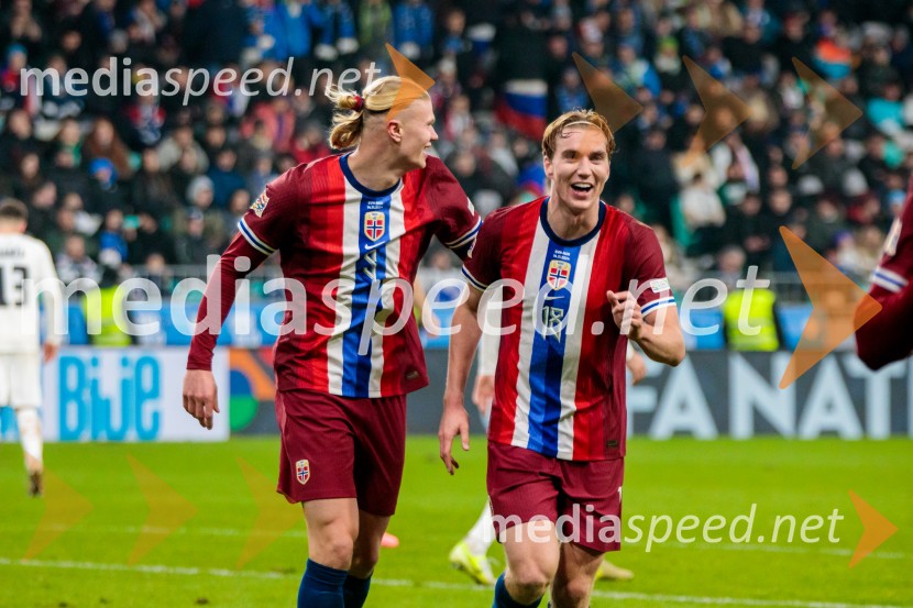 Slovenija - Norveška, Liga narodov nogomet