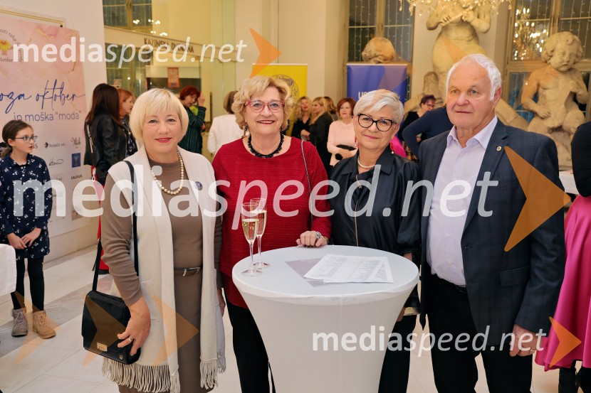 Humanitarna modna revija Roza oktober in moška moda