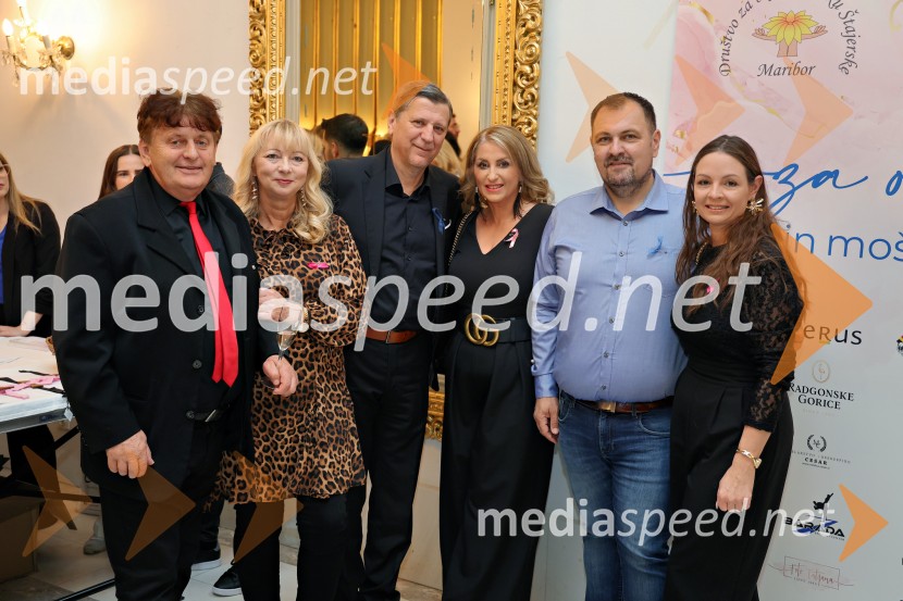 Humanitarna modna revija Roza oktober in moška moda