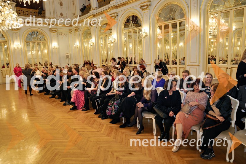 Humanitarna modna revija Roza oktober in moška moda