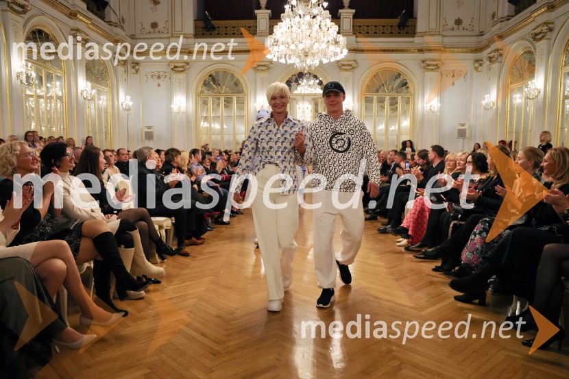 Humanitarna modna revija Roza oktober in moška moda