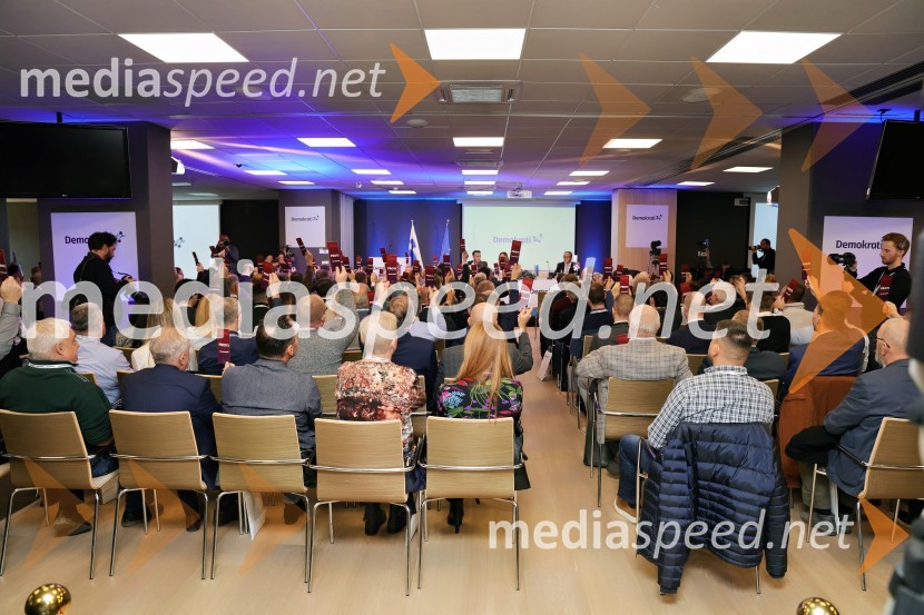 Demokrati, ustanovni kongres stranke Anžeta Logarja