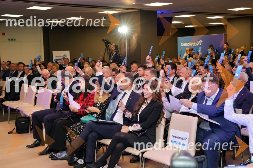 Demokrati, ustanovni kongres stranke Anžeta Logarja