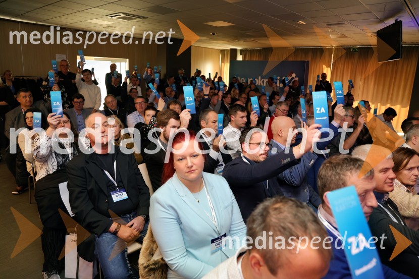 Demokrati, ustanovni kongres stranke Anžeta Logarja