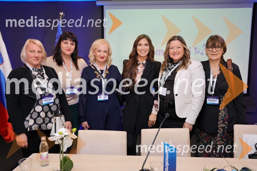  ... ;  ... ;  ... ;  Eva Irgl, poslanka Državnega zbora Republike Slovenije;  ... ;  ... Demokrati, ustanovni kongres stranke Anžeta Logarja