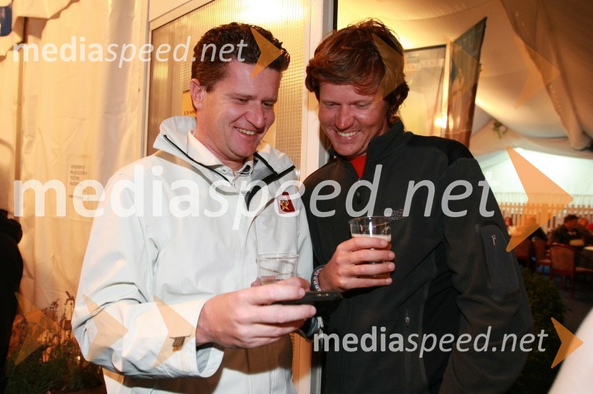 Marko Kolbl, lastnik Radia Center in njegov brat Matjaž KolblDogajanje na 17. Festivalu Lent 2009