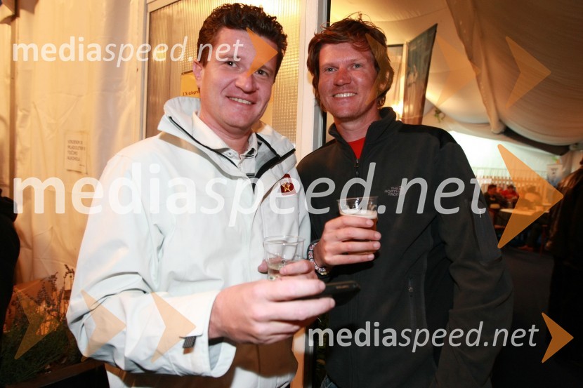 Marko Kolbl, lastnik Radia Center in njegov brat Matjaž KolblDogajanje na 17. Festivalu Lent 2009