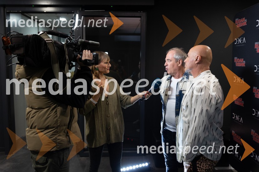  Ana Raščan, voditeljica in novinarka;  VIli Resnik, pevec;  Miran Rudan, pevecRudan in Resnik, prvi skupni koncert in 50 let hitov