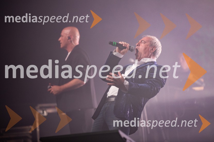  Miran Rudan, pevec;  VIli Resnik, pevecRudan in Resnik, prvi skupni koncert in 50 let hitov