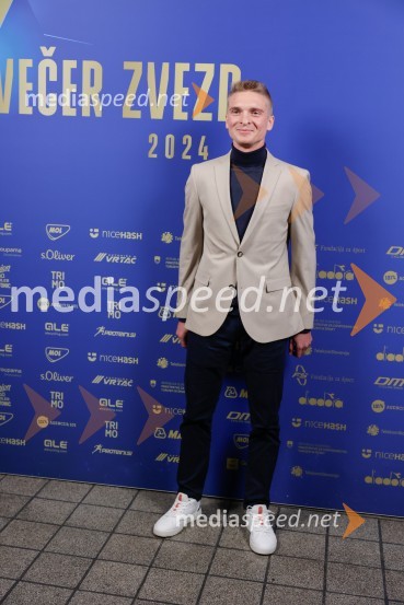 Matic Žumer, kolesarVečer zvezd: Kolesar leta 2024 je Tadej Pogačar